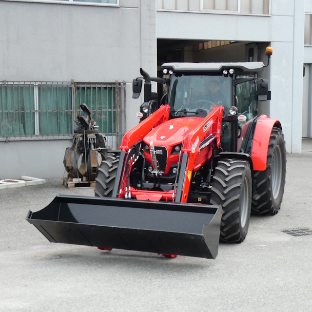 Caricatore frontale hybrid dalmasso su same
