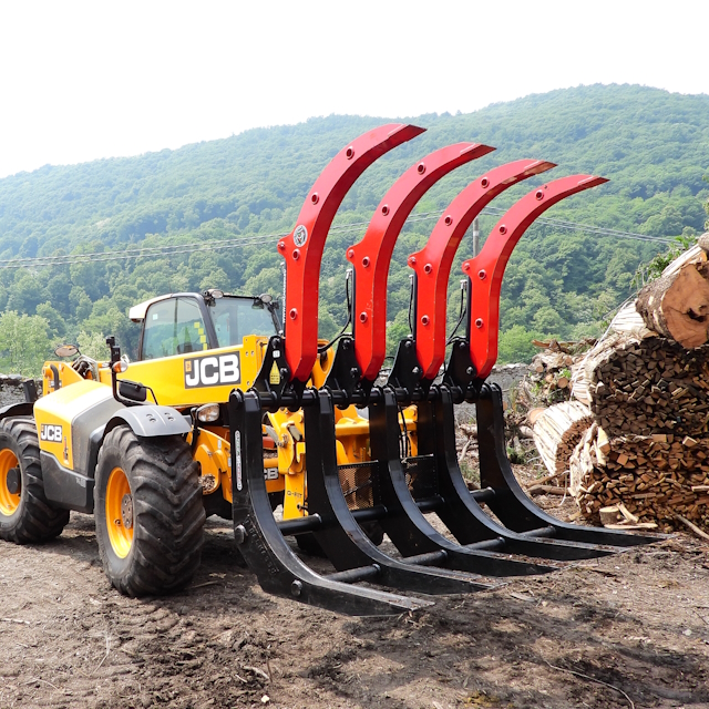 forca per tronchi su telescopico jcb